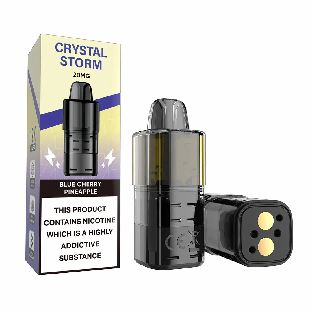 Crystal Storm Bar 12K Prefilled Pod - Blue Cherry Pineapple
